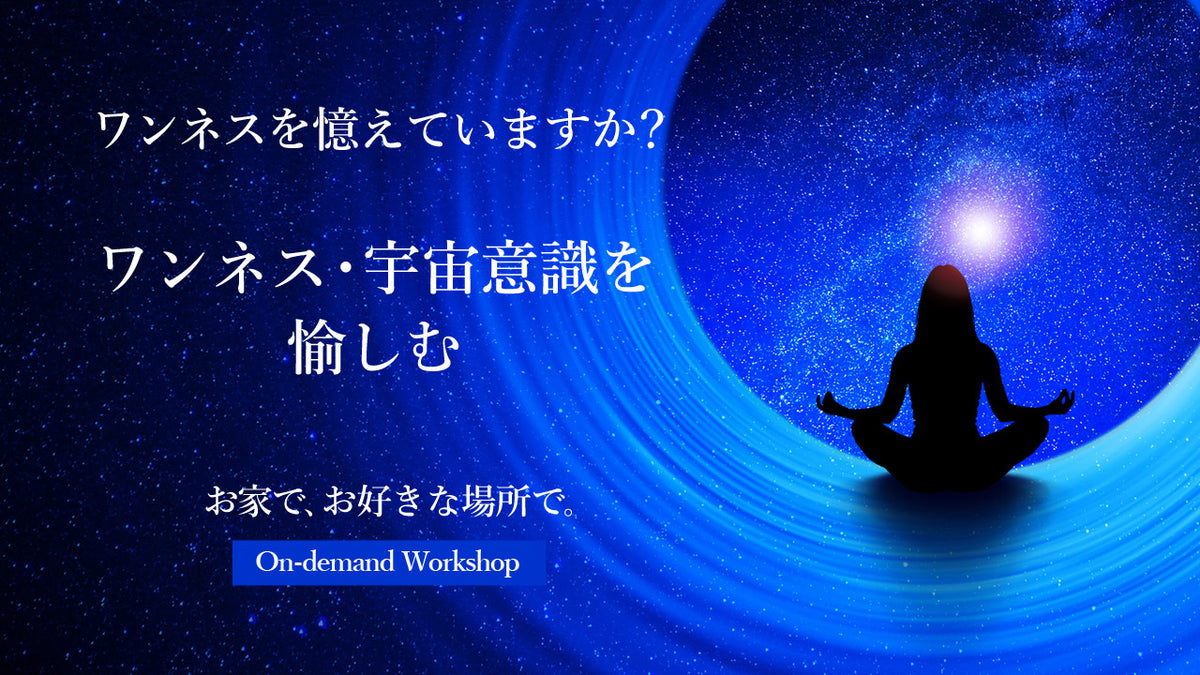 ワンネス・宇宙意識 分離と葛藤を統合するエネルギーワークショップ録画